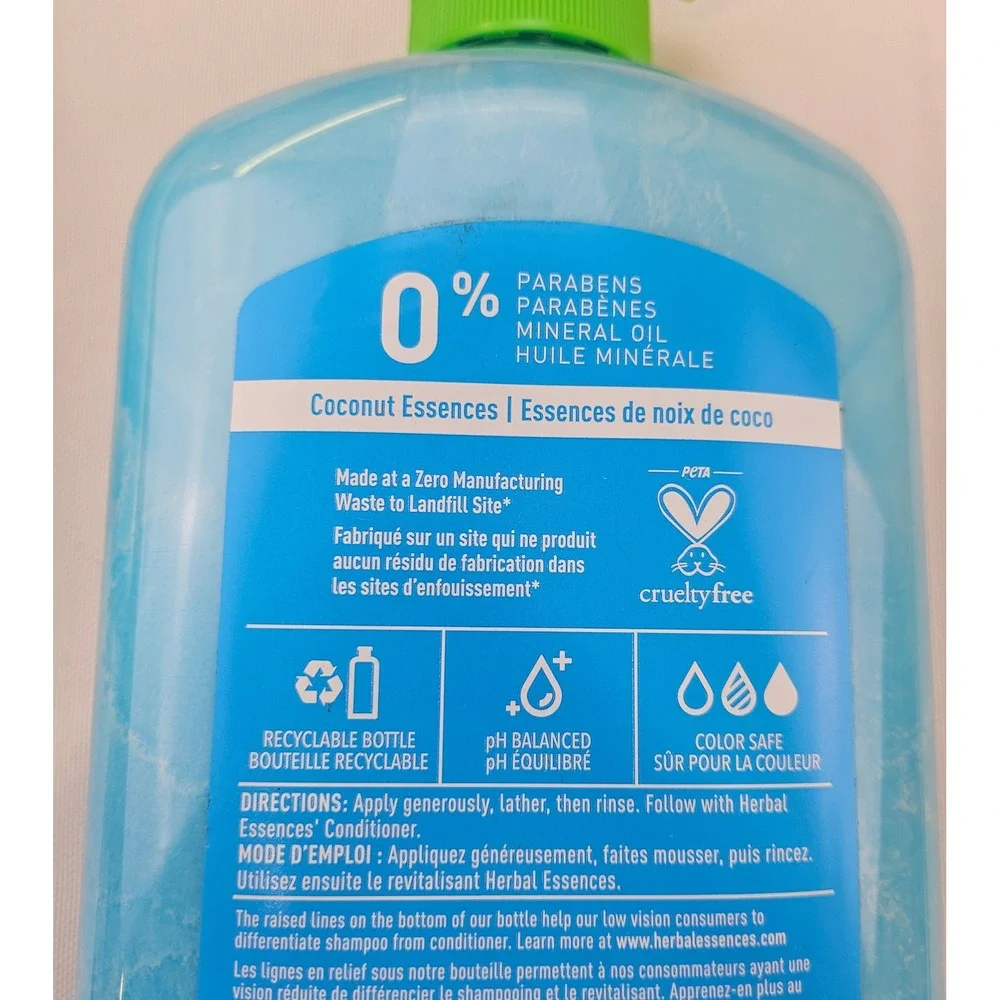 Herbal Essences Hello Hydration Shampoo Coconut 29.2oz Pump 2 Pack‎ 190679004819